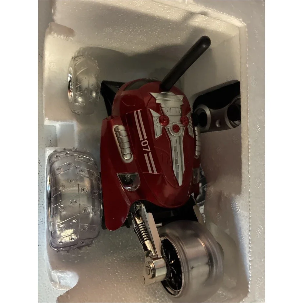 Sharper Image 360 Degree Spinning RC Car Red Thunder Tumbler Remote Control